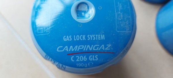 Cartouche de gaz perçable CAMPINGAZ C206 GLS