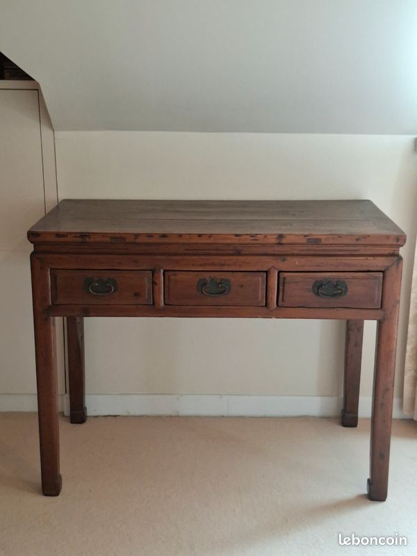 Console ou bureau chaise asiatique (image 4)