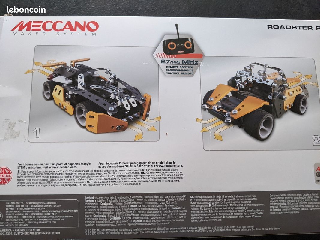 Rc Model Meccano Roadster Rc Meccano Roadster Outlet 2025