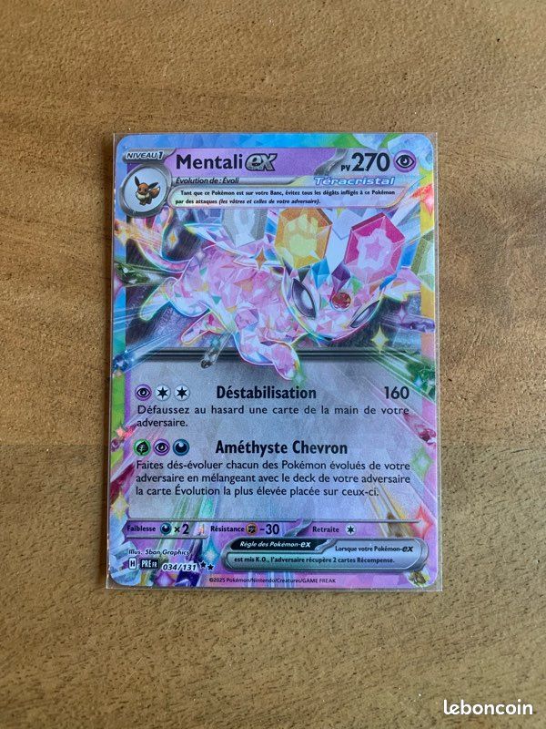 Coffret 10 Cartes Pokémon Téracristal - Ultraboost X Écarlate Et Violet, évolutions Prismatiques