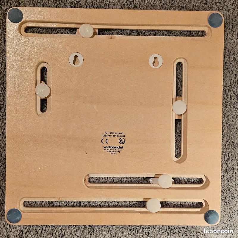 Calendrier en bois pour enfant Verbaudet (image 2)