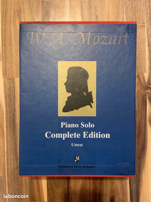 Partitions piano Mozart « Piano Solo Complète édition Urtext Mozart" (image 1)