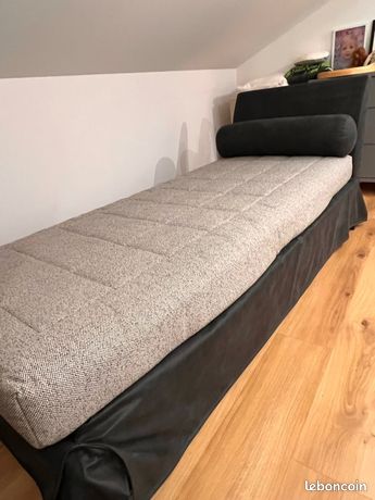 Lit Mezzanine Cocktail Scandinave 2 Places - 140x200 Cm - Pin Massif Beige