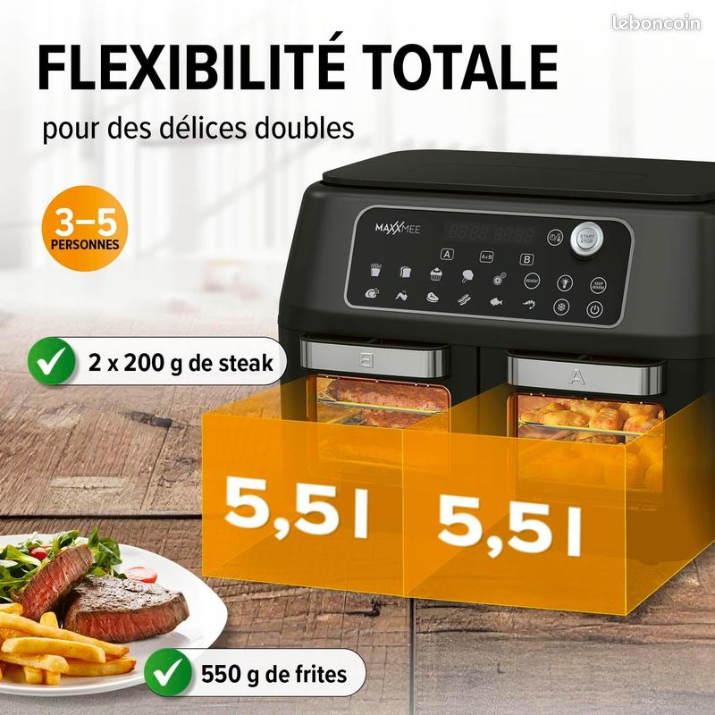 Airfryer XXL Maxxmee (image 2)
