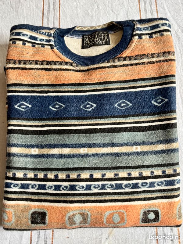 Pull vintage taille XL (image 3)