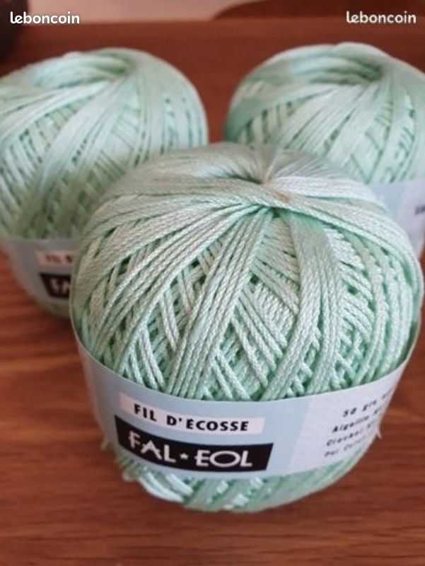 Lot De 10 Pelotes De Laine Austral 2,5/3 - Occasion Bon État - Pour Tricot Ou Crochet