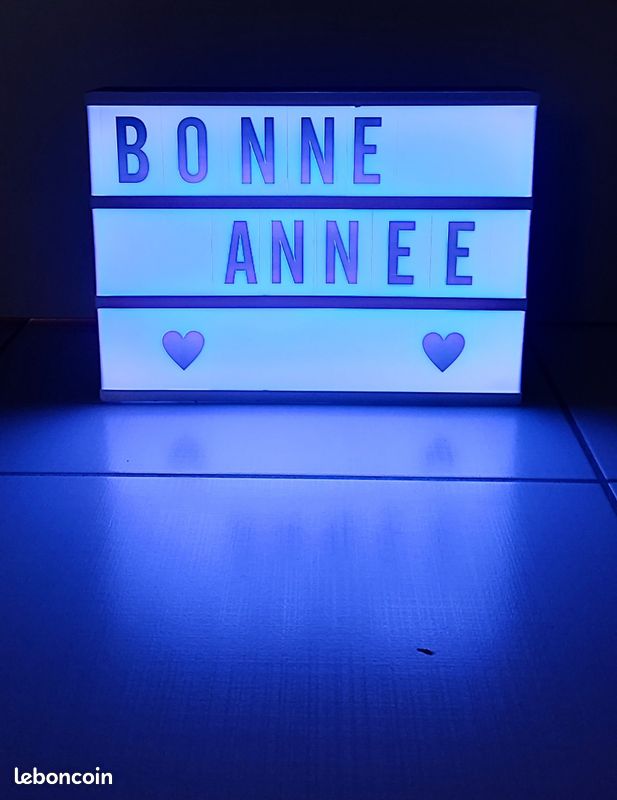 Light Box - Boite lumineuse pour message personnalisé (image 5)