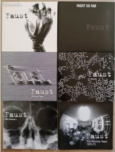 FAUST The Wumme Years: 1970-73 (Coffret Box 5CD) Collector rare 