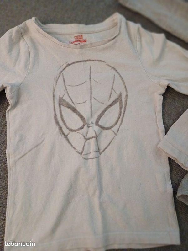 2 t-shirts spiderman 3 ans (image 2)