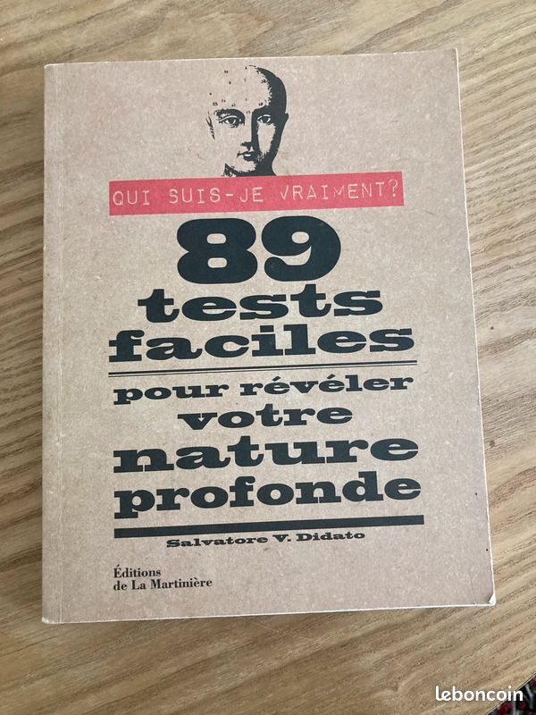 Livre 89 tests faciles pour révéler votre nature profonde Salvatore V Didato (image 1)