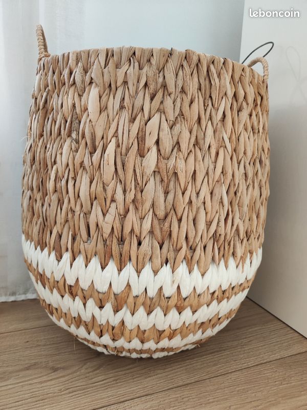Panier rotin naturel (image 4)