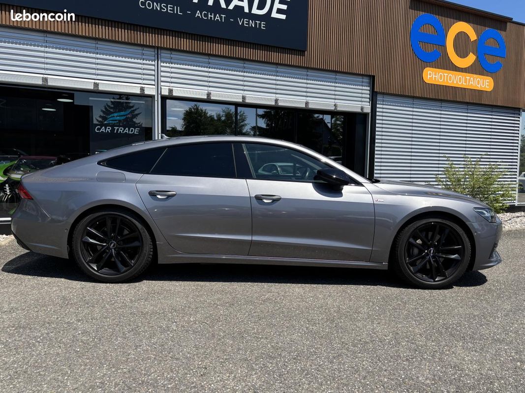 AUDI A7 Sportback Quattro 3.0L V6 50 TDI - 286CH - S-Line - MATRIX LED - CAMERA 360 - SUIVI AUDI (image 2)
