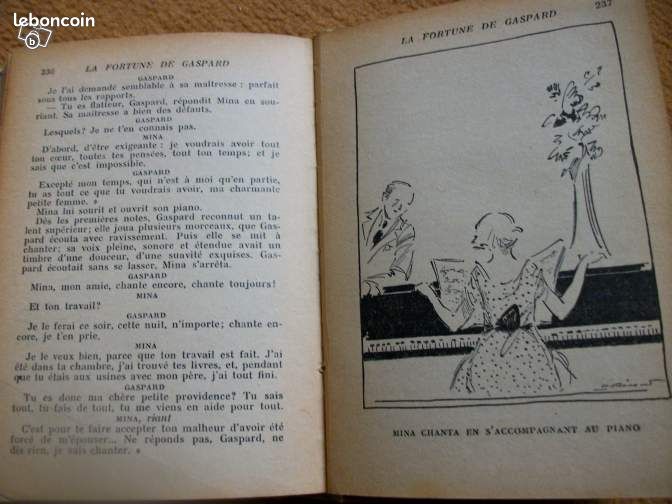 Livre de 1931 La Fortune de Gaspard (image 3)