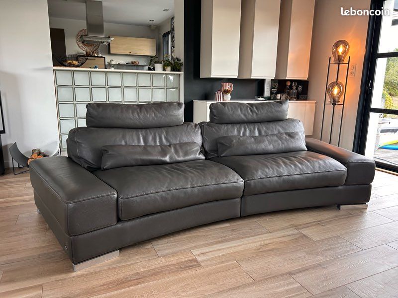 Canapé cuir ROCHEBOBOIS (image 4)