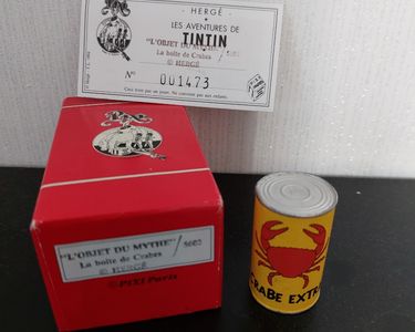 Tintin - Figurine Moulinsart 46239 - Mini série Album Crabe - Catawiki