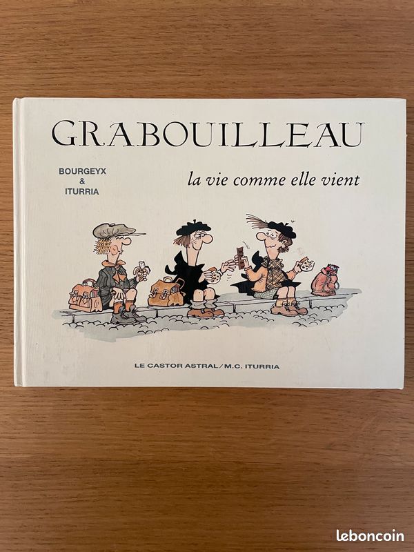 BD Grabouilleau la vie comme elle vient Premiere edition originale 1988 Iturria (image 1)