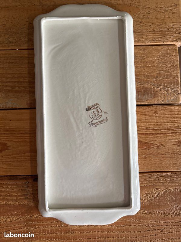 Plat à cake Céranord Saint-Amand « Fragonard » (image 3)
