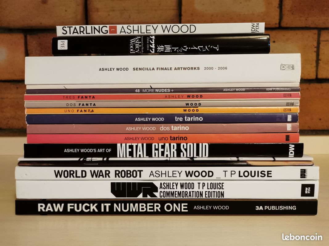 Lot Ashley Wood (Artbook) - Livres