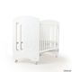 Lit co-dodo bébé enfant en bois blanc avec matelas encore emballé jamais servi (image 3)