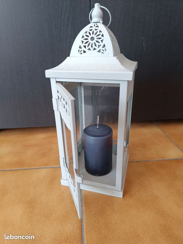 Lanterne décorative avec bougie (image 3)