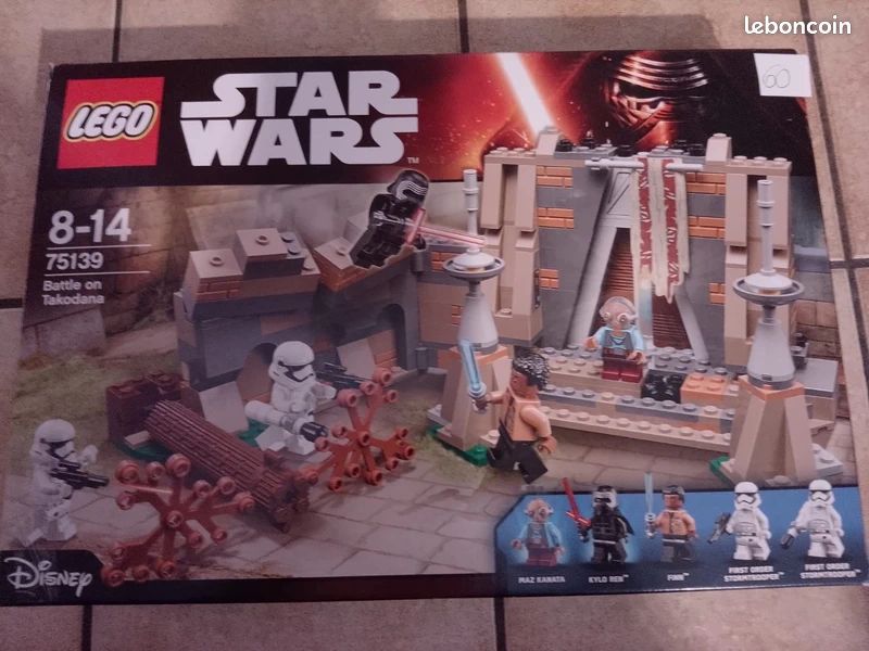 Lego lot vrac star wars Jeu de construction LEGO Loisirs Star Wars Takodana 75139 Taille unique (image 1)