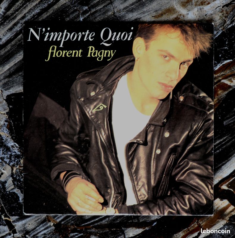 Florent PAGNY « N’importe quoi » Disque comme neuf Vinyle 45 Tours 2 titres 1987 en excellent état VG++/M réf n°40 (image 2)