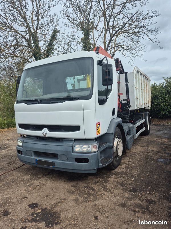 Renault premium ampliroll grue 19t (image 1)