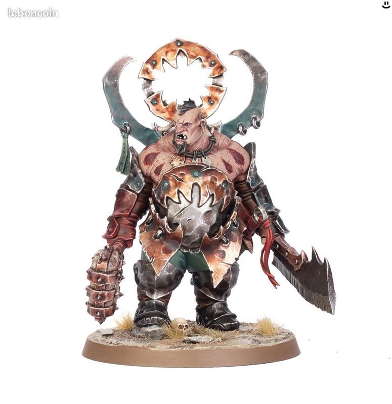 Hordegueules Ogors Tyran Warhammer AoS Ogor Mawtribes Tyrant (image 1)