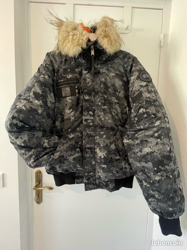 OVO X Canada Goose Chilliwack Blouson aviateur Digi Camouflage