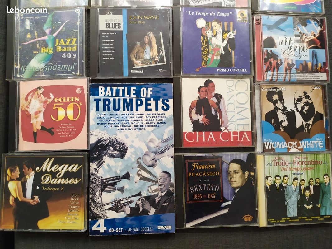Lot de 89 CD jazz Piano Bar tango (image 9)