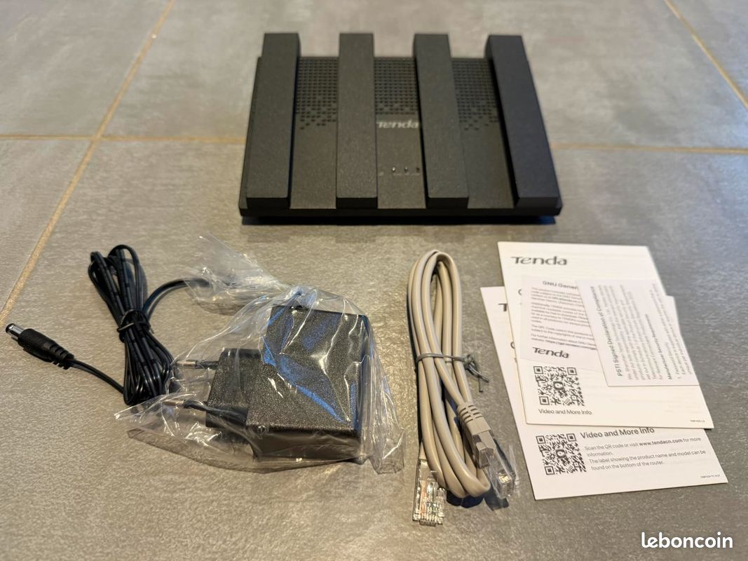 Tenda Routeur 4G avec Carte SIM Box 4G N300 Mobile LTE Cat4 4G03 Pro V2.0 (image 3)