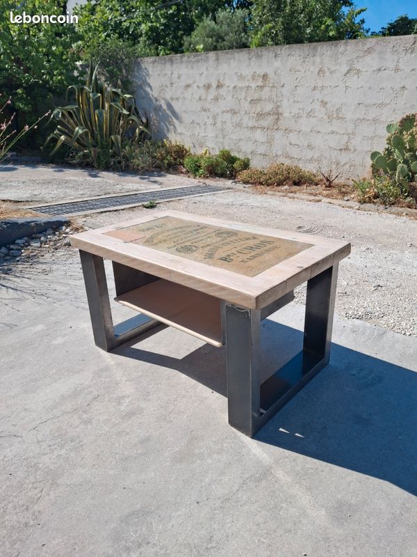 Table basse artisanal (image 2)