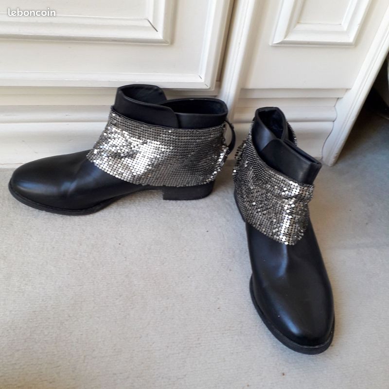 Bottines & low boots motards Kookai 39 (image 2)