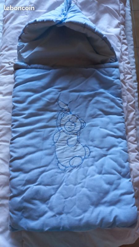 Un nid d ange bleu 70x35 cm PREMAMAN (image 1)