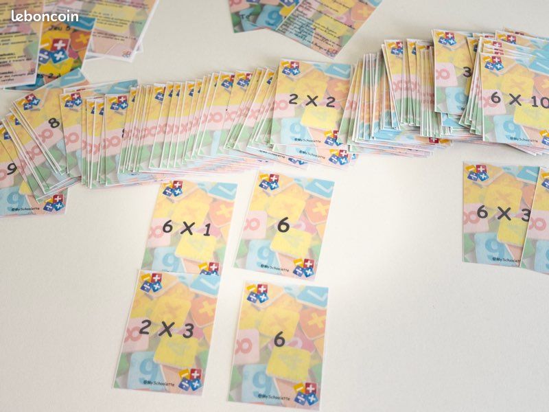 Jeu pour jouer et apprendre les tables de multiplication (image 8)