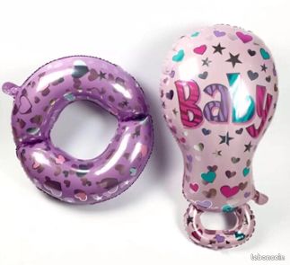 Ballon tetine baby shower/bapteme (image 2)