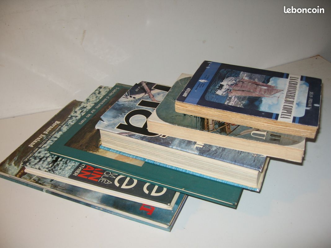 Voile yachking mer ocean lot 6 livres gliksman rogers ireland filloux pelissier heyerdahl (image 3)
