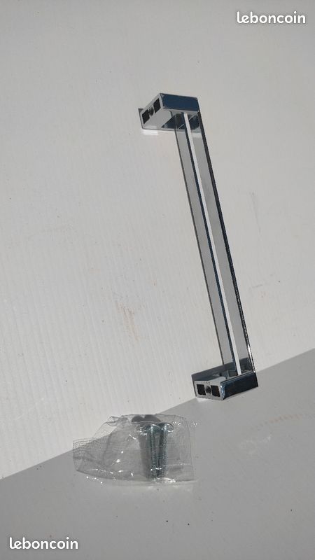 Poignée de meuble acier chromée (image 12)