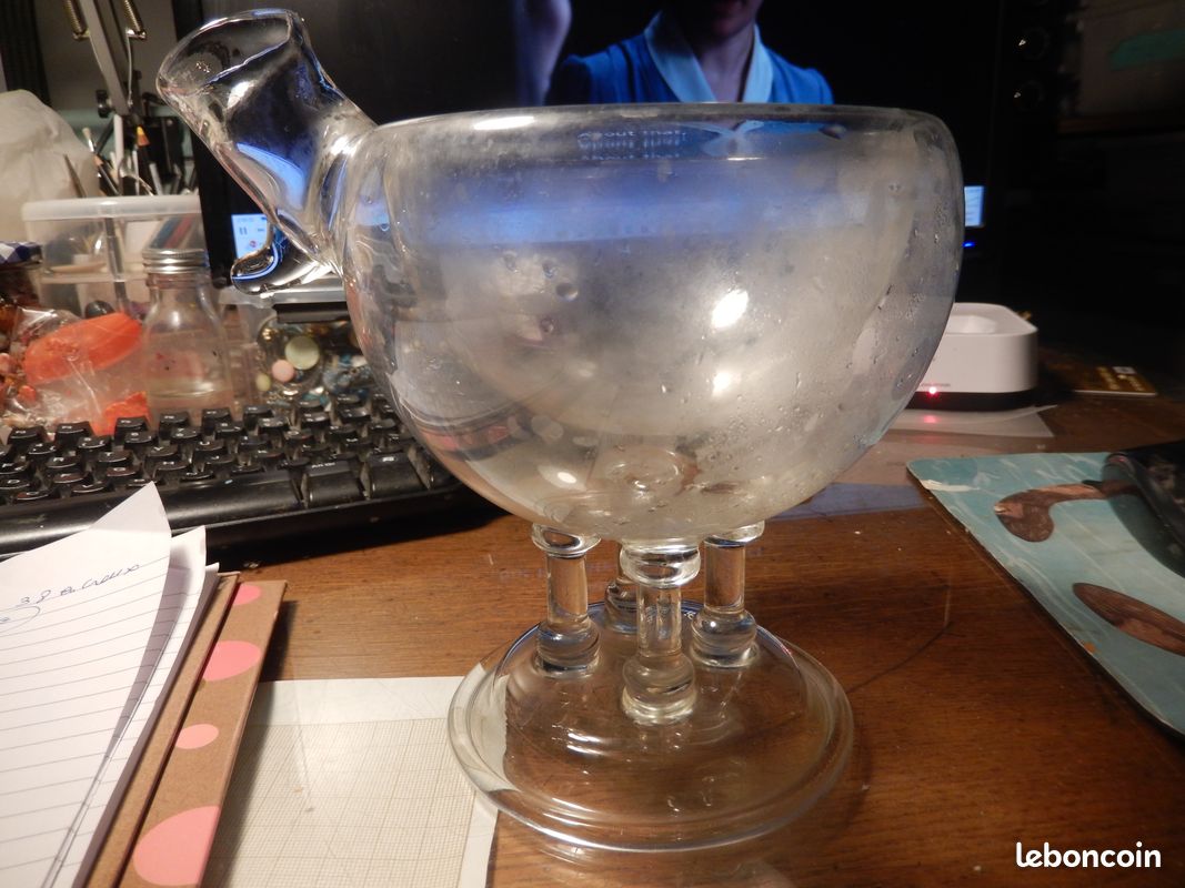 Rare saucière verre double-paroi pour maintenir au chaud ou au froid vos sauces, vos coulis (image 1)