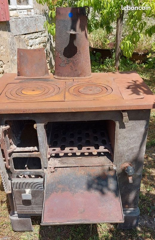 Cuisinière à bois vintage (image 2)
