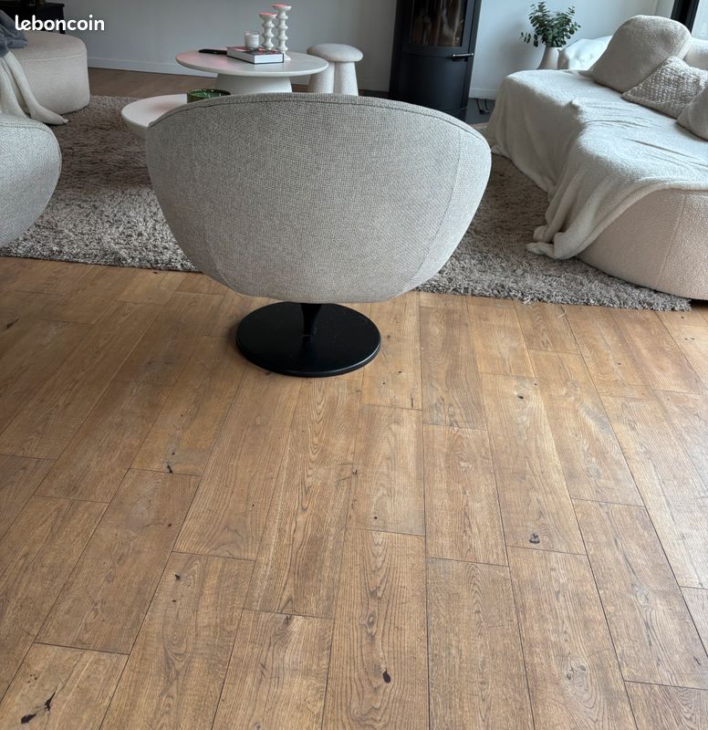 Fauteuils Chiné beige (image 4)