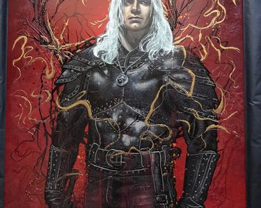 Displate Limited Edition The Witcher - The Wolf 326/1000 - Poster Métal, Neuf