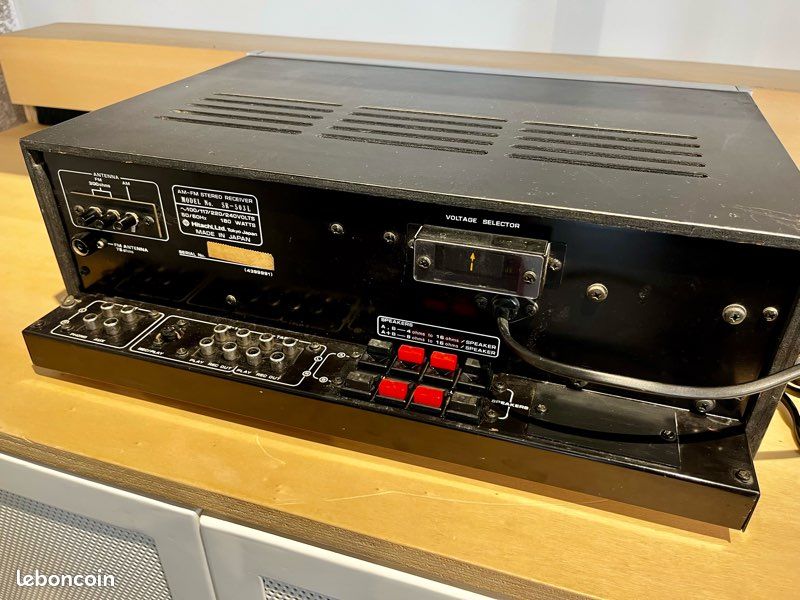 Ampli-tuner Vintage HITACHI SR-502L – Stéréo Intégré – Occasion