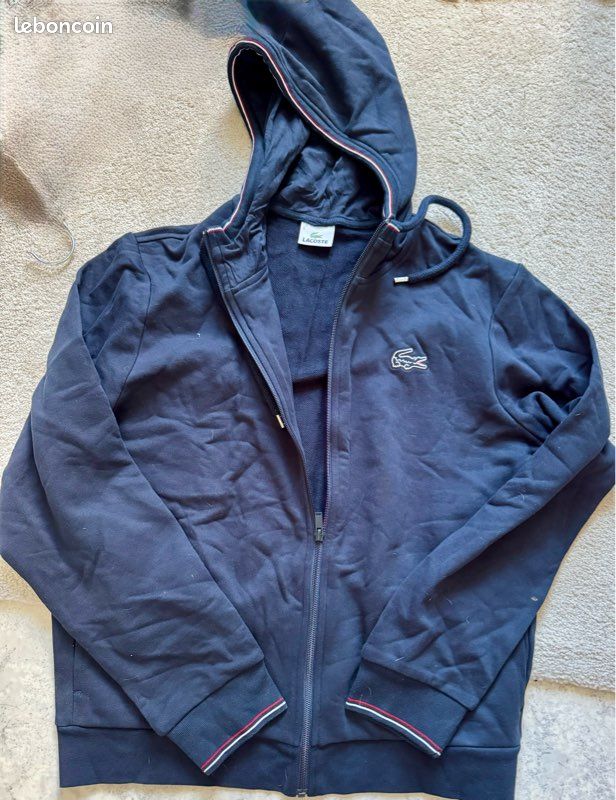 Jacket Veste Lacoste Noir Bleu Veste Lacoste Parka Homme Lacoste