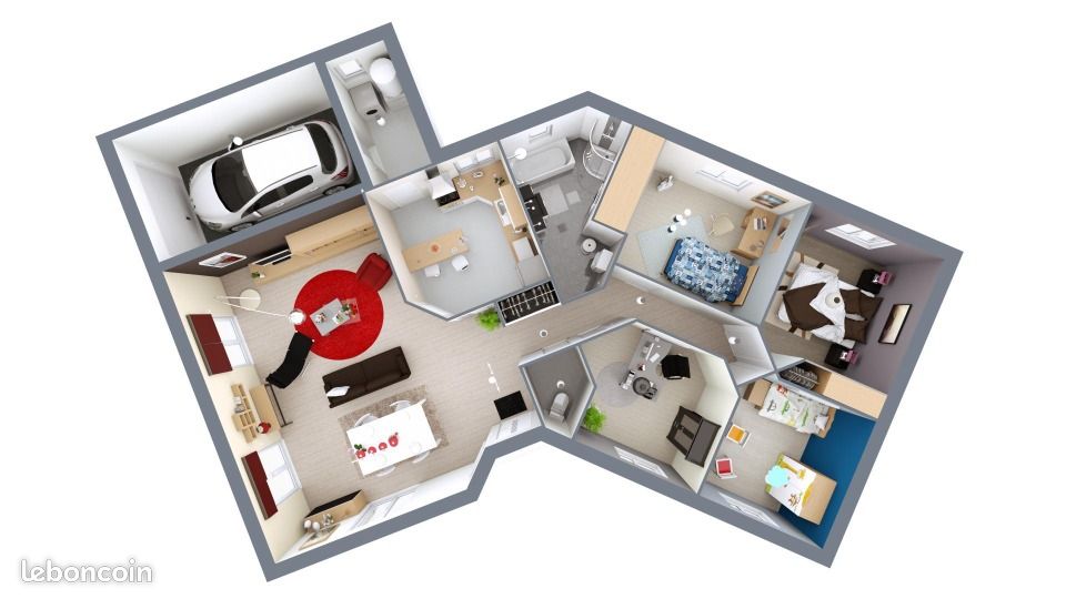 Maison 4 pièces 95 m² · à Vouhé · 95 m² · 215 478 €