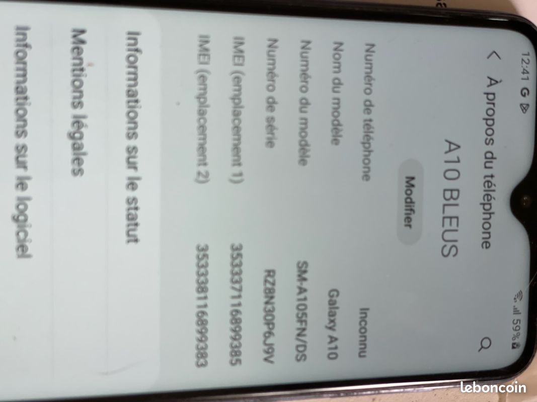Samsung a 10 (image 1)
