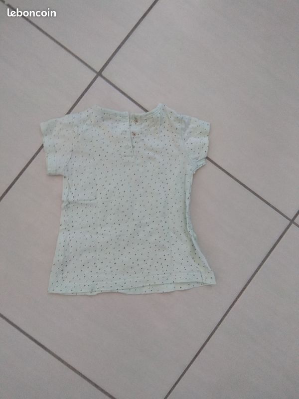 T-shirt fille 18 mois (image 8)