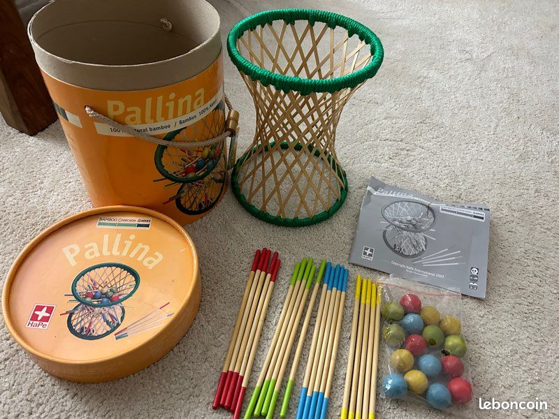 Jeu de société Pallina en bambou (image 3)