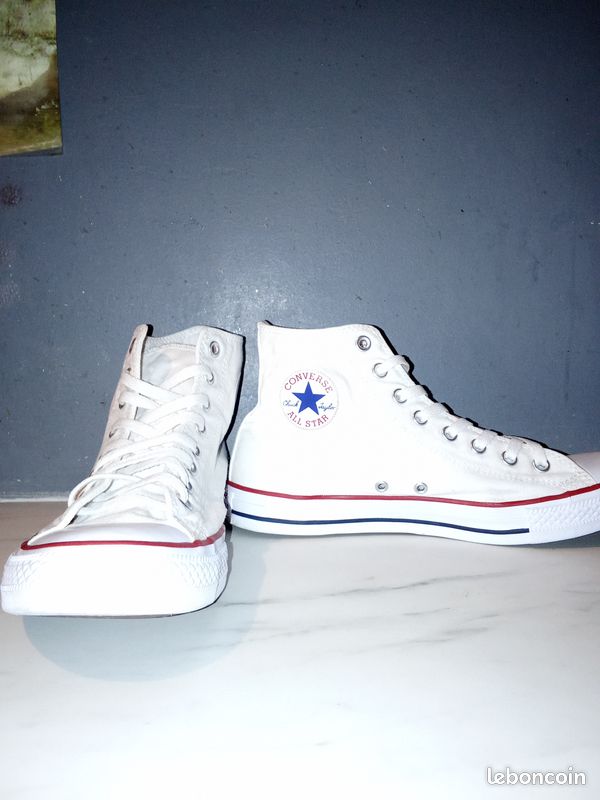 Caña Alta Converse Blancas Mujer Con Ca?a Comprar Converse