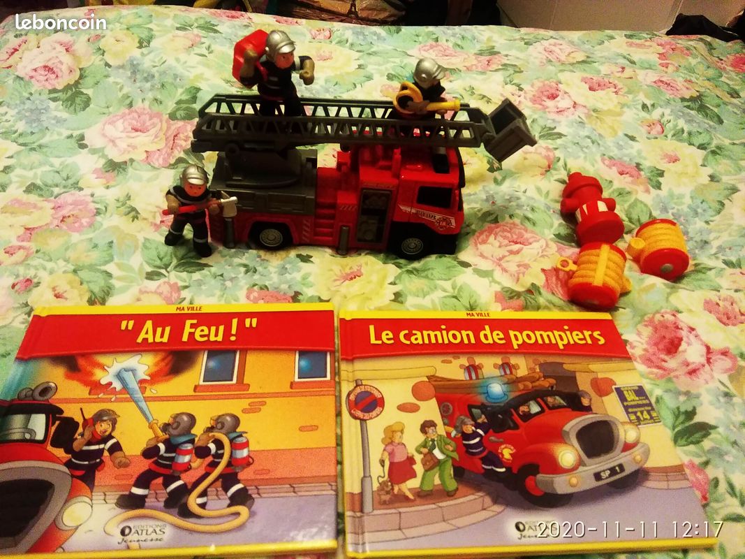 Camion et livres pompier (image 2)